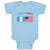 Baby Clothes Guatemalan American Countries Baby Bodysuits Boy & Girl Cotton