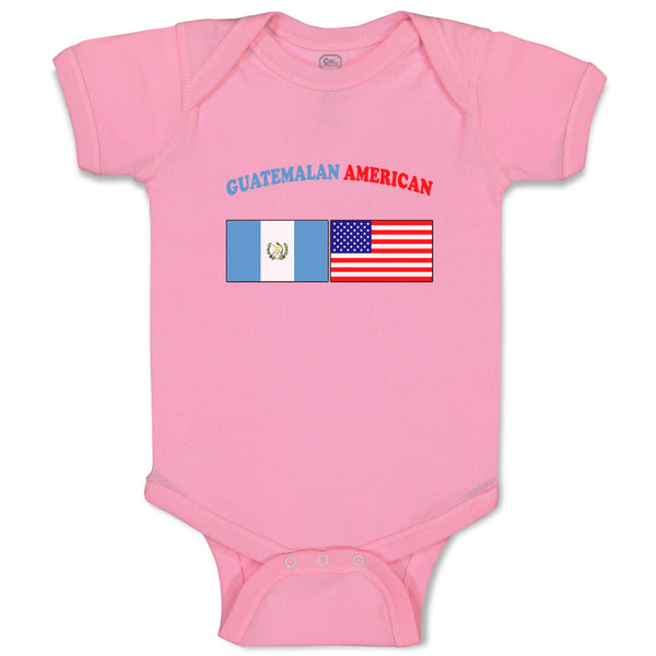 Baby Clothes Guatemalan American Countries Baby Bodysuits Boy & Girl Cotton