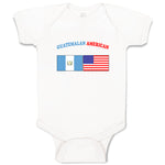 Baby Clothes Guatemalan American Countries Baby Bodysuits Boy & Girl Cotton