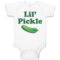 Baby Clothes Lil Pickle Vegetables Baby Bodysuits Boy & Girl Cotton