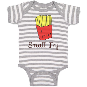 Baby Clothes Small Fry Funny Humor Baby Bodysuits Boy & Girl Cotton