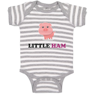 Baby Clothes Little Ham Baby Bodysuits Boy & Girl Newborn Clothes Cotton