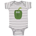 Baby Clothes Bell Pepper Food & Beverage Vegetables Baby Bodysuits Cotton