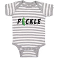 Baby Clothes Pickle Vegetables Funny Baby Bodysuits Boy & Girl Cotton