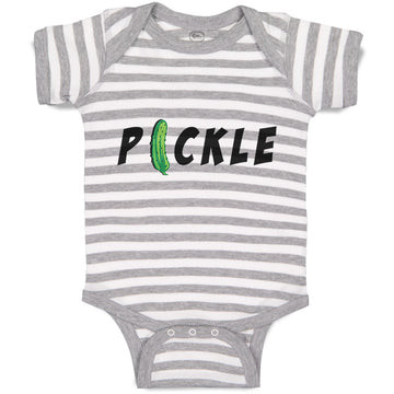 Baby Clothes Pickle Vegetables Funny Baby Bodysuits Boy & Girl Cotton