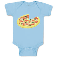 Baby Clothes Cheesy Pizza Baby Bodysuits Boy & Girl Newborn Clothes Cotton