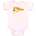 Baby Clothes Cheesy Pizza Falling Baby Bodysuits Boy & Girl Cotton