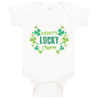 Daddy's Lucky Charm St Patrick's Clover Dad Father's Day