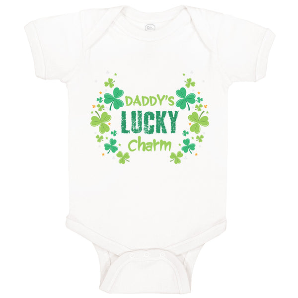 Daddy's Lucky Charm St Patrick's Clover Dad Father's Day