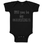 Baby Clothes Will You Be My Godfather Pregnancy Baby Announcement Baby Bodysuits