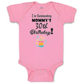 Baby Clothes I'M Celebrating My Mommy's 30Th Birthday Mom Mothers Baby Bodysuits