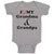 Baby Clothes I Love My Grandma and Grandpa Grandparents B Baby Bodysuits Cotton