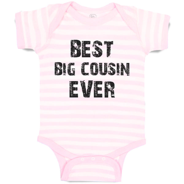 Baby Clothes Best Big Cousin Ever Baby Bodysuits Boy & Girl Cotton