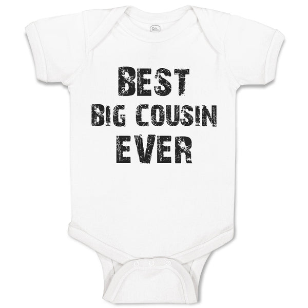 Baby Clothes Best Big Cousin Ever Baby Bodysuits Boy & Girl Cotton