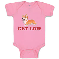 Baby Clothes Get Low Baby Bodysuits Boy & Girl Newborn Clothes Cotton