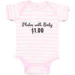 Baby Clothes Photos with Baby $ 1.00 Baby Bodysuits Boy & Girl Cotton