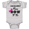 Baby Clothes Cheerleader from Bow to Toe Baby Bodysuits Boy & Girl Cotton