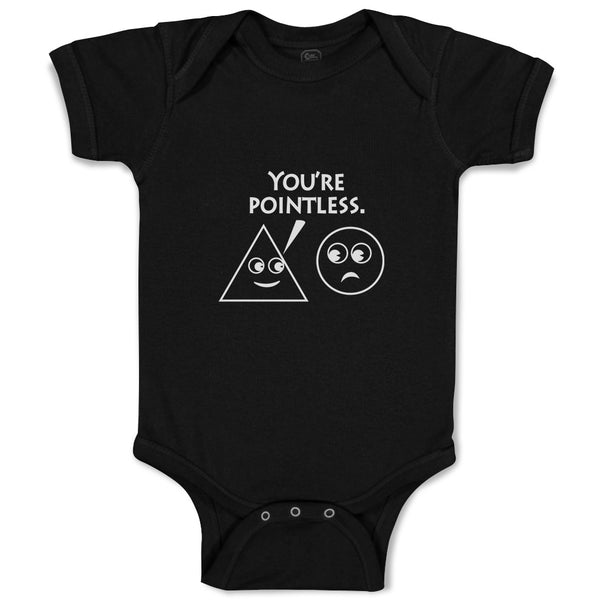 Baby Clothes You'Re Pointlesss. Baby Bodysuits Boy & Girl Newborn Clothes Cotton