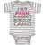 Baby Clothes I Put Pink in Daddy's World of Camo Baby Bodysuits Cotton