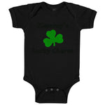 Baby Clothes Mommy's Lucky Charm Irish St Patrick's Irish Clover Style A Cotton