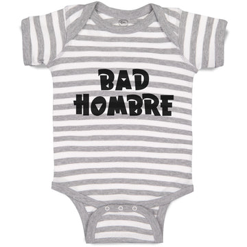 Baby Clothes Bad Hombre An Instrumental Album Baby Bodysuits Boy & Girl Cotton