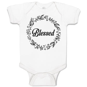 Baby Clothes Blessed Baby Bodysuits Boy & Girl Newborn Clothes Cotton