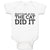 Baby Clothes Don'T Look at Me The Cat Did It Baby Bodysuits Boy & Girl Cotton