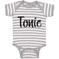 Baby Clothes Tonic Lettering Word Baby Bodysuits Boy & Girl Cotton