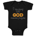 Baby Clothes I Am Proof That God Answers Prayers Baby Bodysuits Cotton