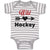 Baby Clothes Wild Hockey Sport with Pattern Arrow Baby Bodysuits Cotton