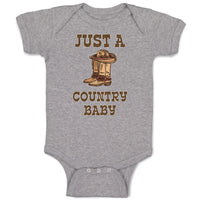 Baby Clothes Just A Country Baby Baby Bodysuits Boy & Girl Cotton