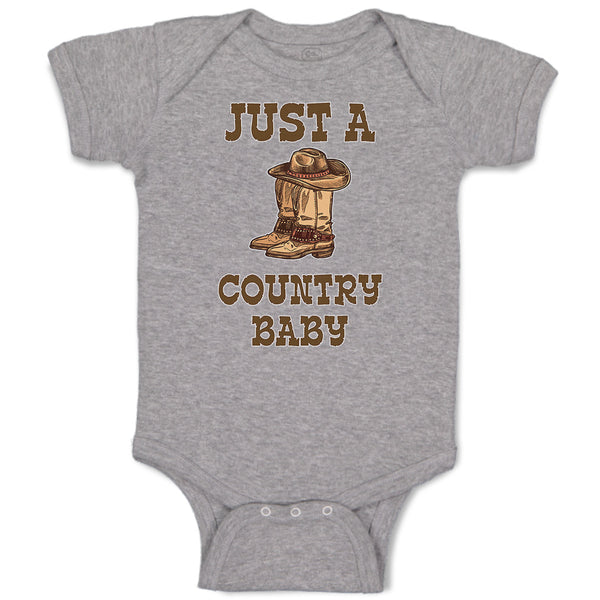 Baby Clothes Just A Country Baby Baby Bodysuits Boy & Girl Cotton