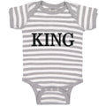 Baby Clothes King The Ruler Baby Bodysuits Boy & Girl Newborn Clothes Cotton