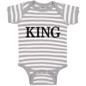 Baby Clothes King The Ruler Baby Bodysuits Boy & Girl Newborn Clothes Cotton