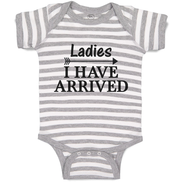 Baby Clothes Ladies I Have Arrived Baby Bodysuits Boy & Girl Cotton