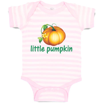 Baby Clothes Little Pumpkin Baby Bodysuits Boy & Girl Newborn Clothes Cotton