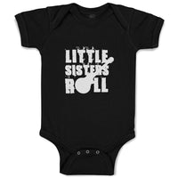 Baby Clothes Little Sisters Roll Baby Bodysuits Boy & Girl Cotton