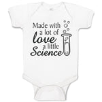 Baby Clothes Made with A Lot of Love A Little Science Baby Bodysuits Cotton