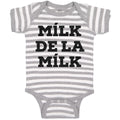 Baby Clothes Milk De La Milk Baby Bodysuits Boy & Girl Newborn Clothes Cotton