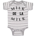 Baby Clothes Milk De La Milk Baby Bodysuits Boy & Girl Newborn Clothes Cotton