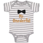 Baby Clothes Mr. Onederful Baby Bodysuits Boy & Girl Newborn Clothes Cotton