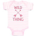 Baby Clothes Wild Thing Baby Bodysuits Boy & Girl Newborn Clothes Cotton