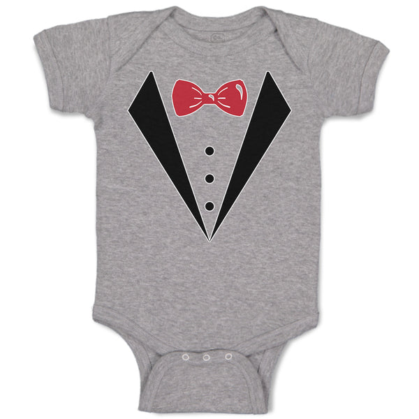 Baby Clothes Coat Suit with Bow Tie Baby Bodysuits Boy & Girl Cotton