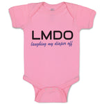 Baby Clothes Lmdo Laughing My Diaper off Funny Funny Humor Baby Bodysuits Cotton