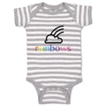 Baby Clothes Rainbow Poop Funny & Novelty Funny Baby Bodysuits Boy & Girl Cotton