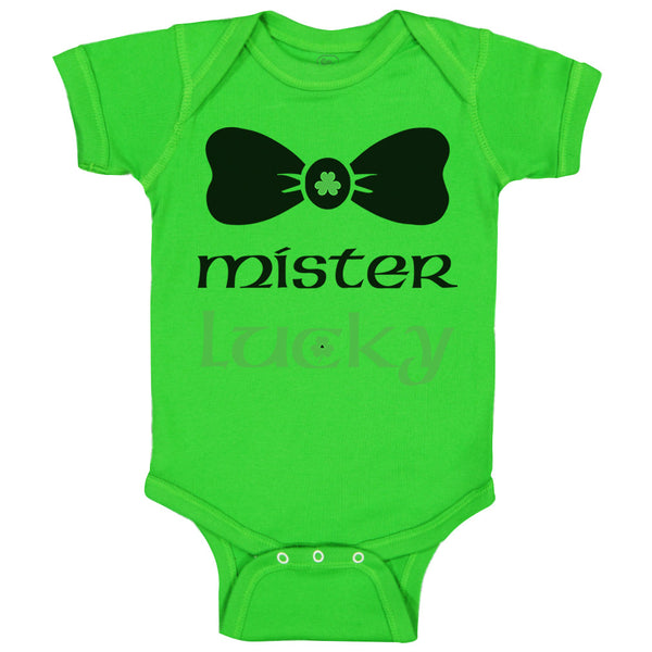 Baby Clothes Mister Lucky Shirt St Patrick's Day Holidays and Occasions Cotton