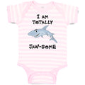 Baby Clothes I Am Totally Jaw Some Shark Funny Ocean Sea Life Baby Bodysuits