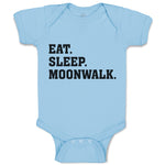 Baby Clothes Eat. Sleep. Moonwalk. Baby Bodysuits Boy & Girl Cotton