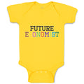 Baby Clothes Future Economist Baby Bodysuits Boy & Girl Newborn Clothes Cotton