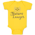 Baby Clothes Future Lawyer Baby Bodysuits Boy & Girl Newborn Clothes Cotton